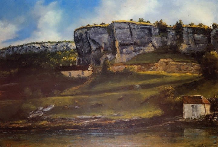 Gustave Courbet Landscape of the Ornans Region